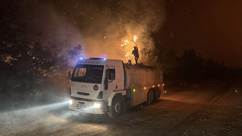 Çanakkale ve Edirne'deki yangınlar büyüdü: Evler ve araçlar zarar gördü, çok sayıda tahliye var - 15