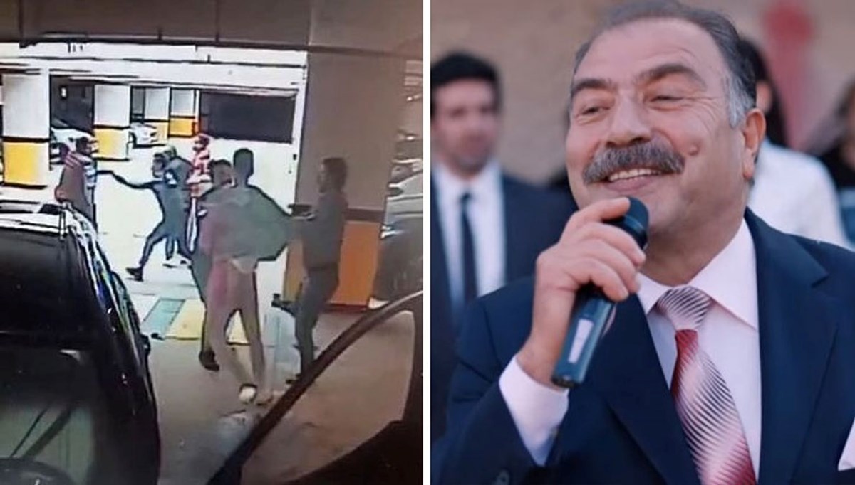 Türk Halk Müziği sanatçısı Mustafa Küçük ve komşusu arasında kavga kamerada Türk Halk Müziği sanatçısı Mustafa Küçük ve komşusu arasında kavga kamerada