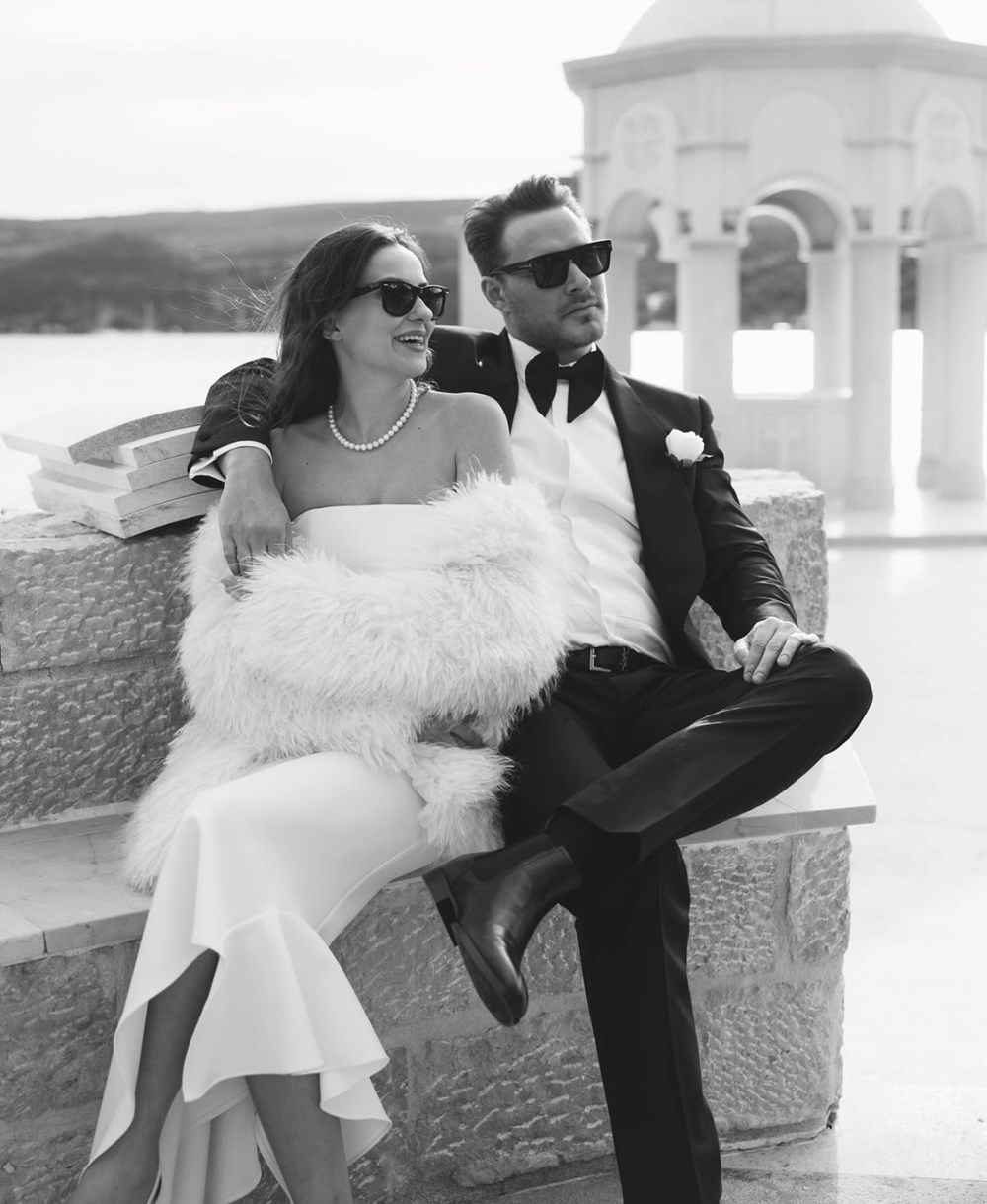 Oyuncu Burak Çelik ile Ece Bayrak dünyaevine girdi - 2