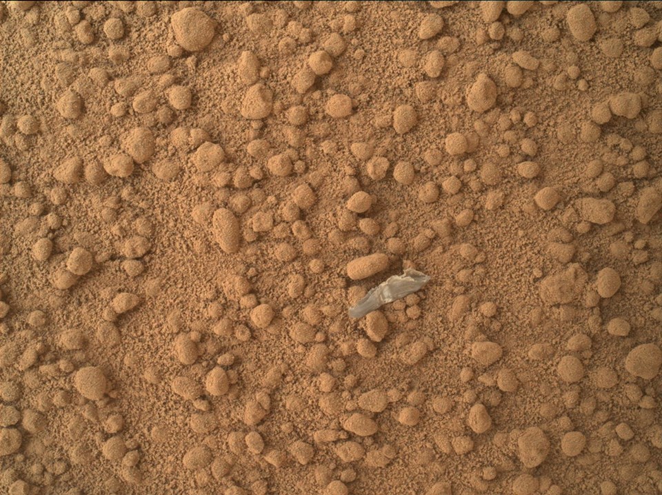 Parlak nesneler Mars'a ait - 1