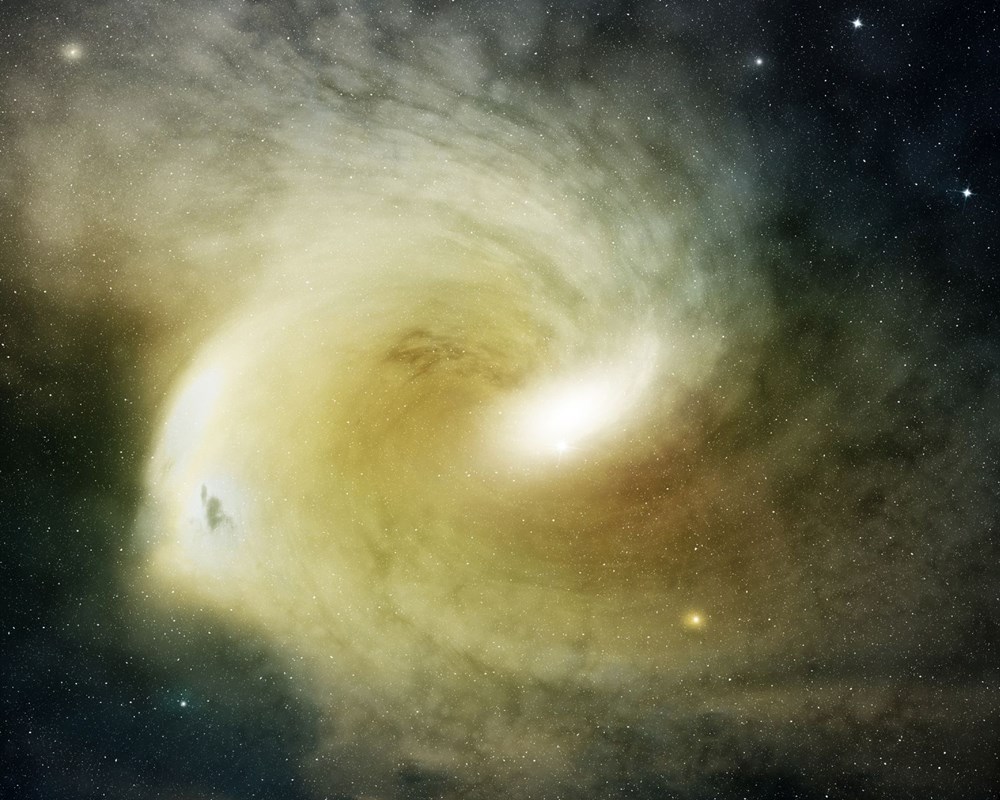 Dev karadeliklerin çarpışması 7 milyar yıl sonra Dünya'yı
salladı - 3