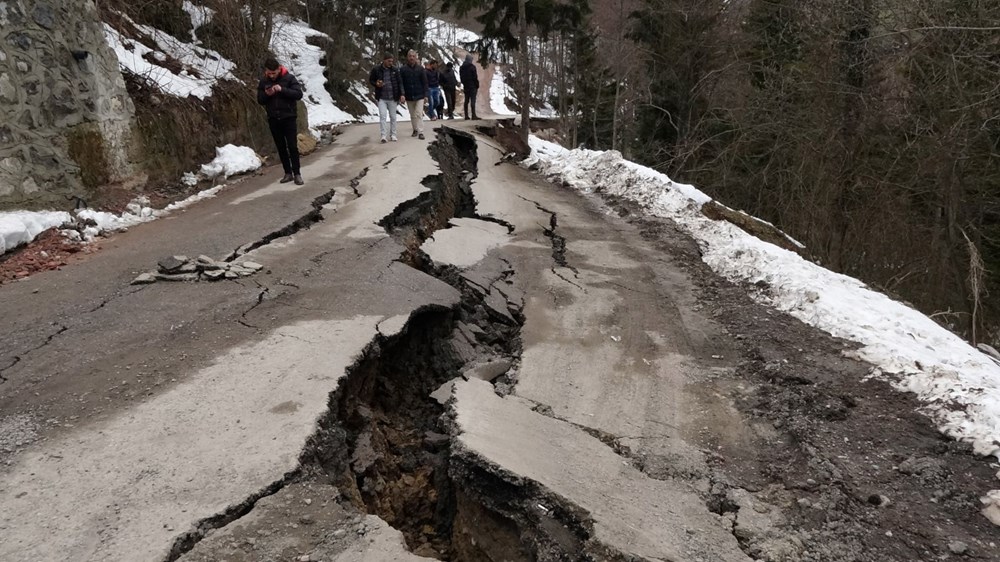 Rize ve Trabzon'da heyelan - 4