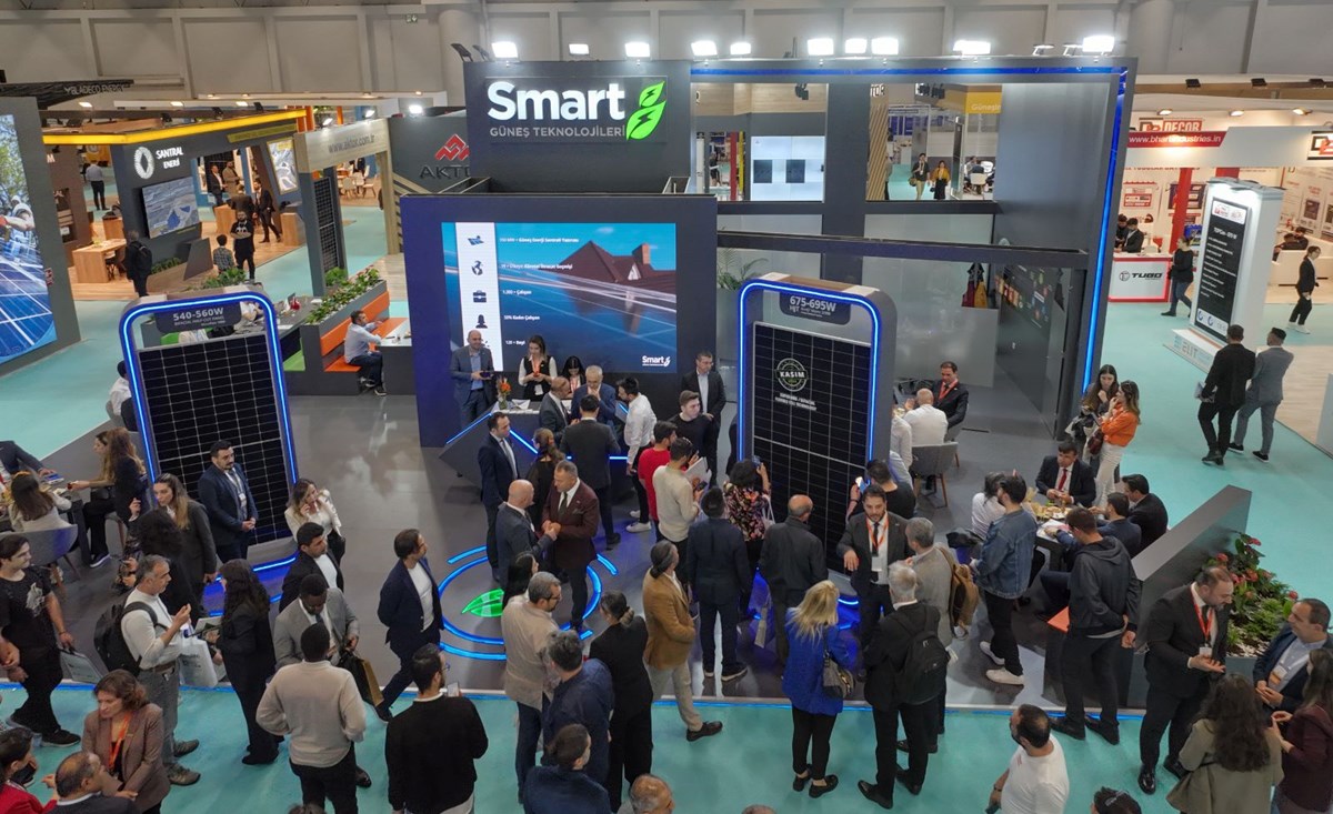 Smart Güneş Teknolojileri SolerEX İstanbul Fuarı'nda ürün lansmanı yaptı