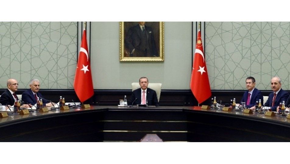 Bakanlar Kurulu Beştepe'de toplandı