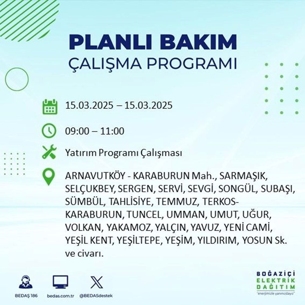 İstanbullular Alarmda: BEDAŞ'tan 8 Saatlik Kesinti Uyarısı! Sular Ne Zaman Durulacak? (15 Mart Kesinti Rehberi) 82 y5WWM59fL0ygOGRtgw390Q