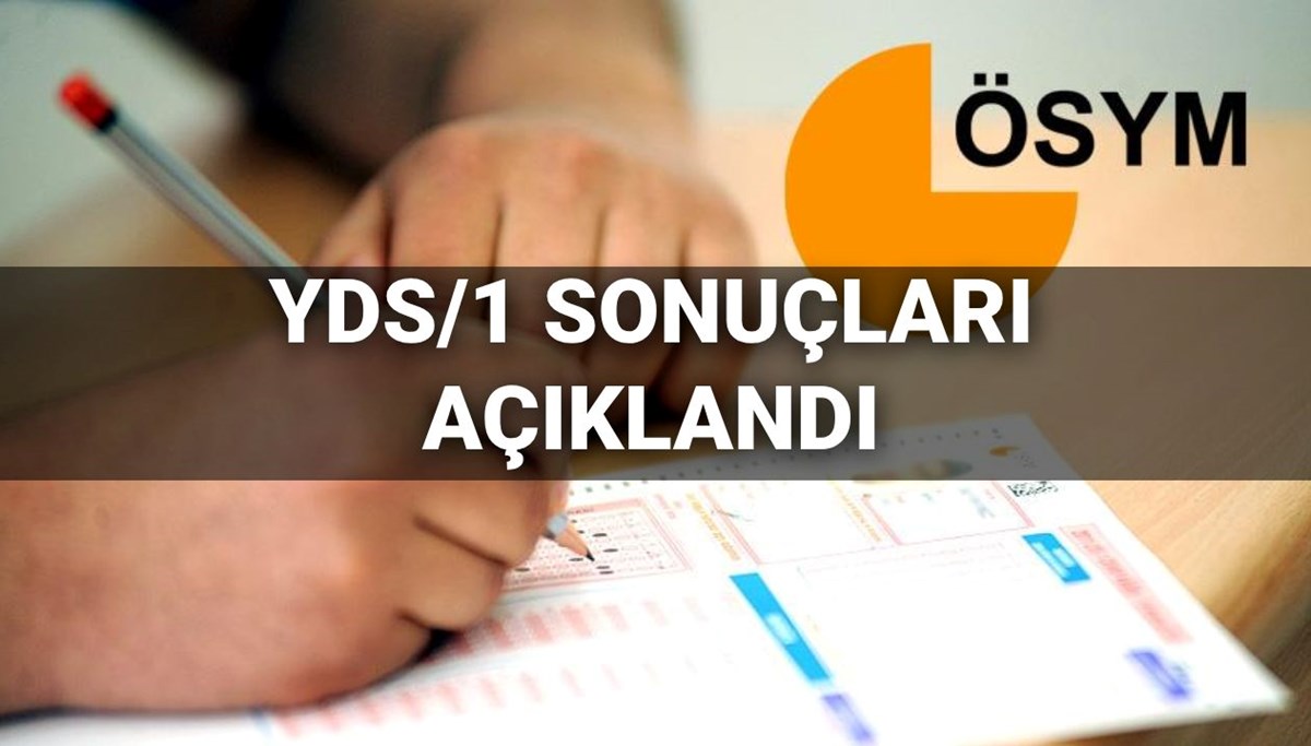 YDS sonuçları açıklandı: 2025 YDS/1 sonuç sorgulama ekranı