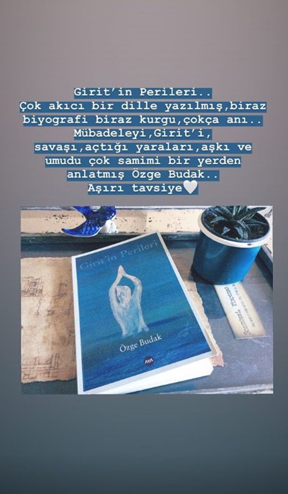 Bergüzar Korel'den kitap tavsiyesi (Ünlü isimlerin okudukları kitaplar) - 1
