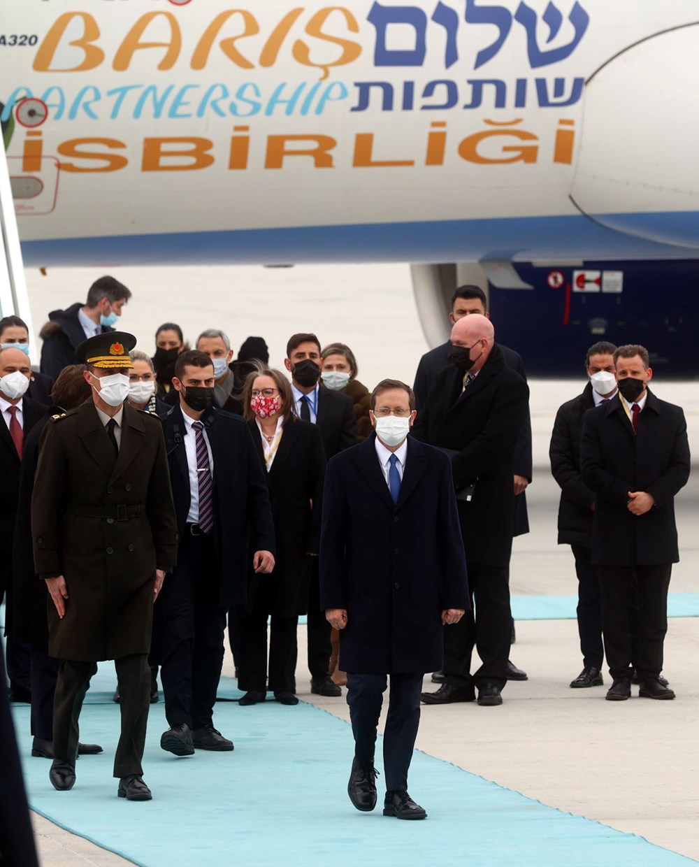 İsrail Cumhurbaşkanı Isaac Herzog Ankara'ya geldi - 17