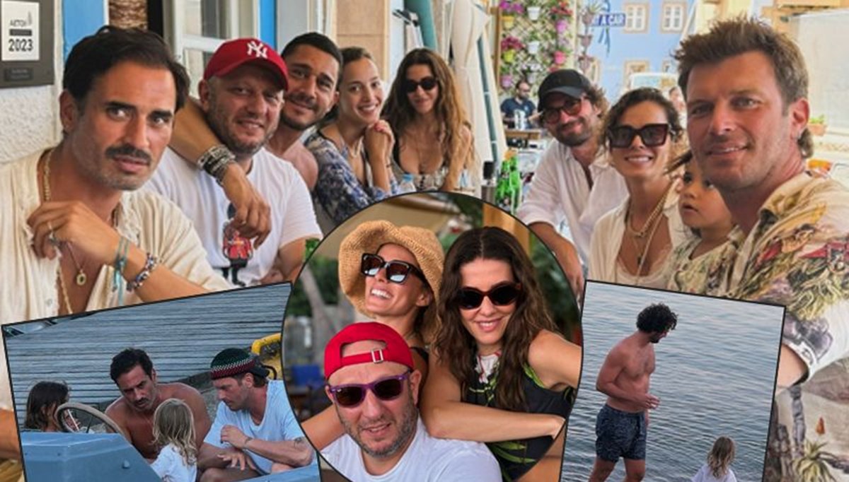 Kıvanç Tatlıtuğ-Başak Dizer çifti dostlarıyla tatilde: Marathi kesin eğlenmiştir