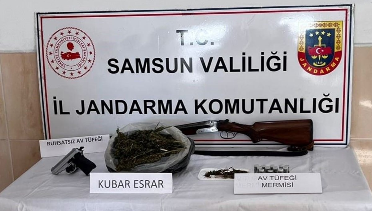 Alaçam'da uyuşturucu operasyonu Alaçam'da uyuşturucu operasyonu