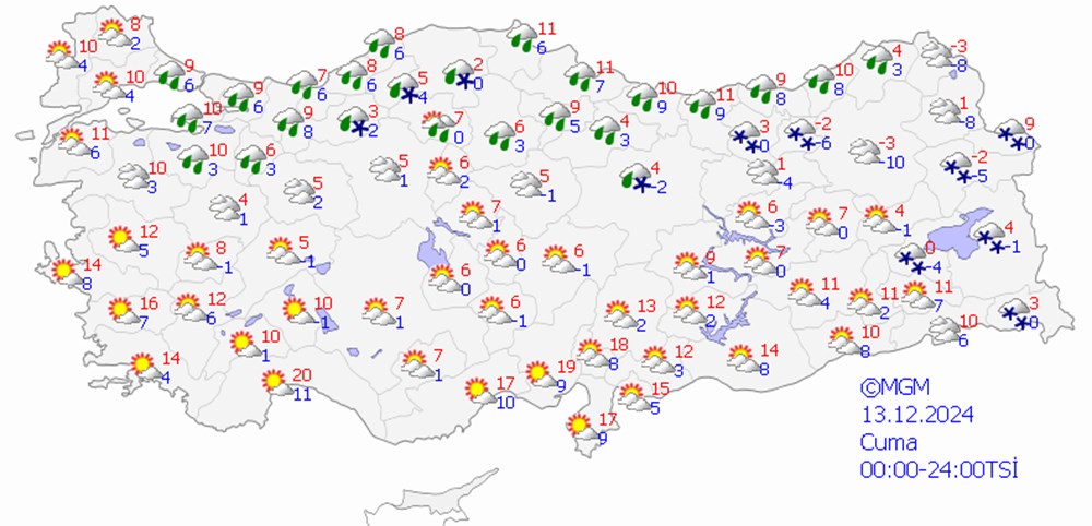 Meteorolojiden ve AKOM'dan uyarı: İstanbul dahil 10 il için sarı ve turuncu kod - 16
