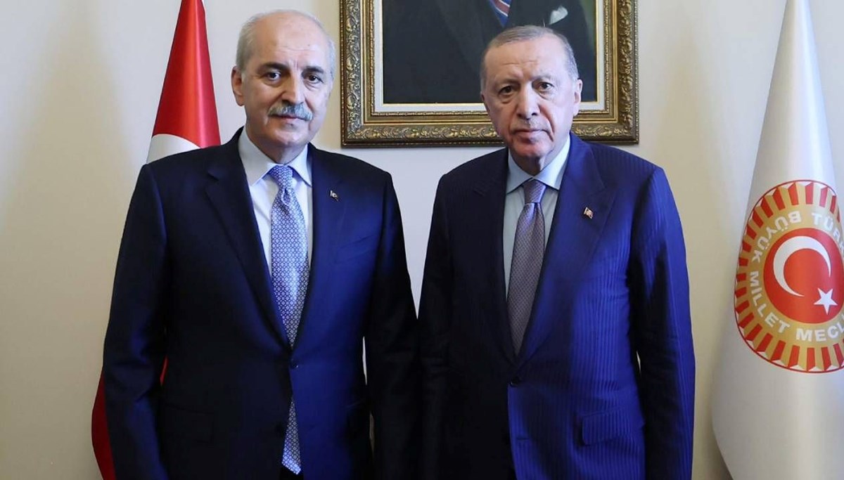 Erdoğan-Kurtulmuş görüşmesi