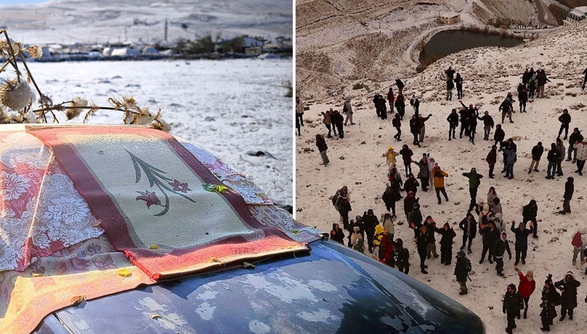 Doğuda kar sürpriz yaptı Doğuda kar sürpriz yaptı