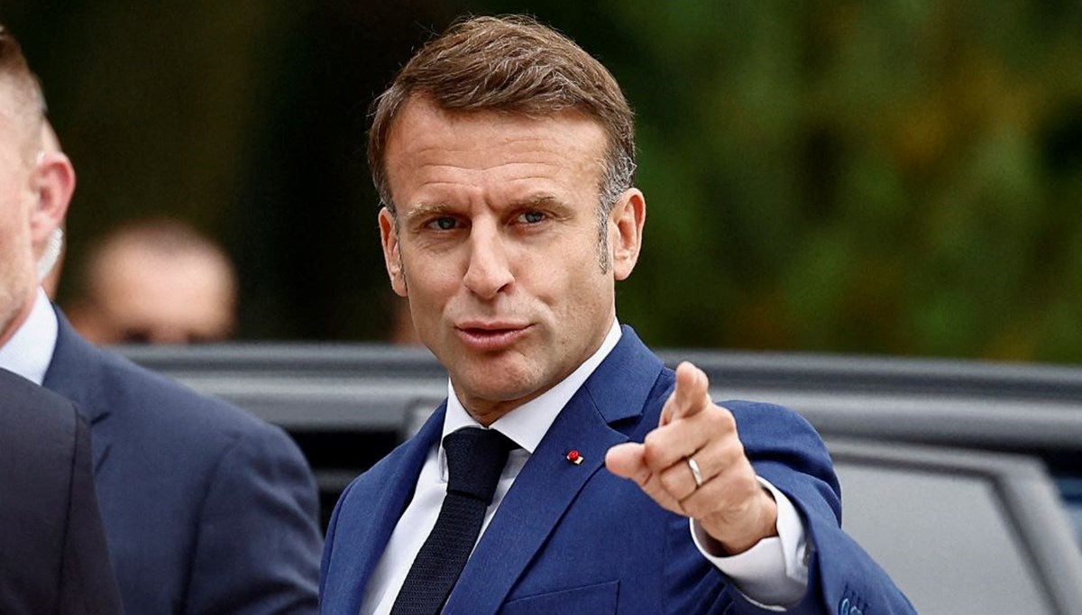 Fransa Cumhurbaşkanı Macron: Aşırı sağa tek bir oy bile gitmemeli Fransa Cumhurbaşkanı Macron: Aşırı sağa tek bir oy bile gitmemeli