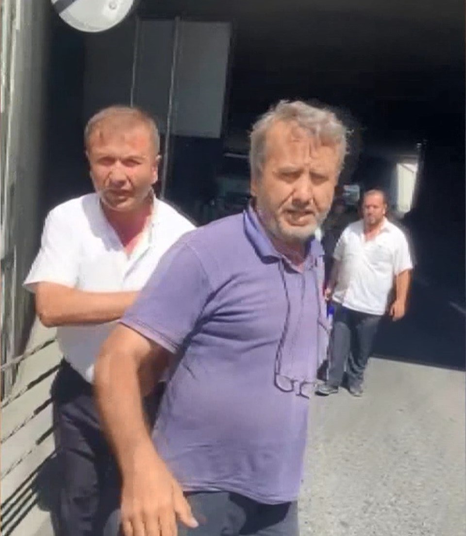Beşiktaş'ta şikayet edilen şoför saldırdı - 2