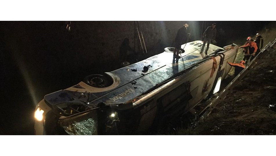 afyonkarahisar da yolcu otobusu