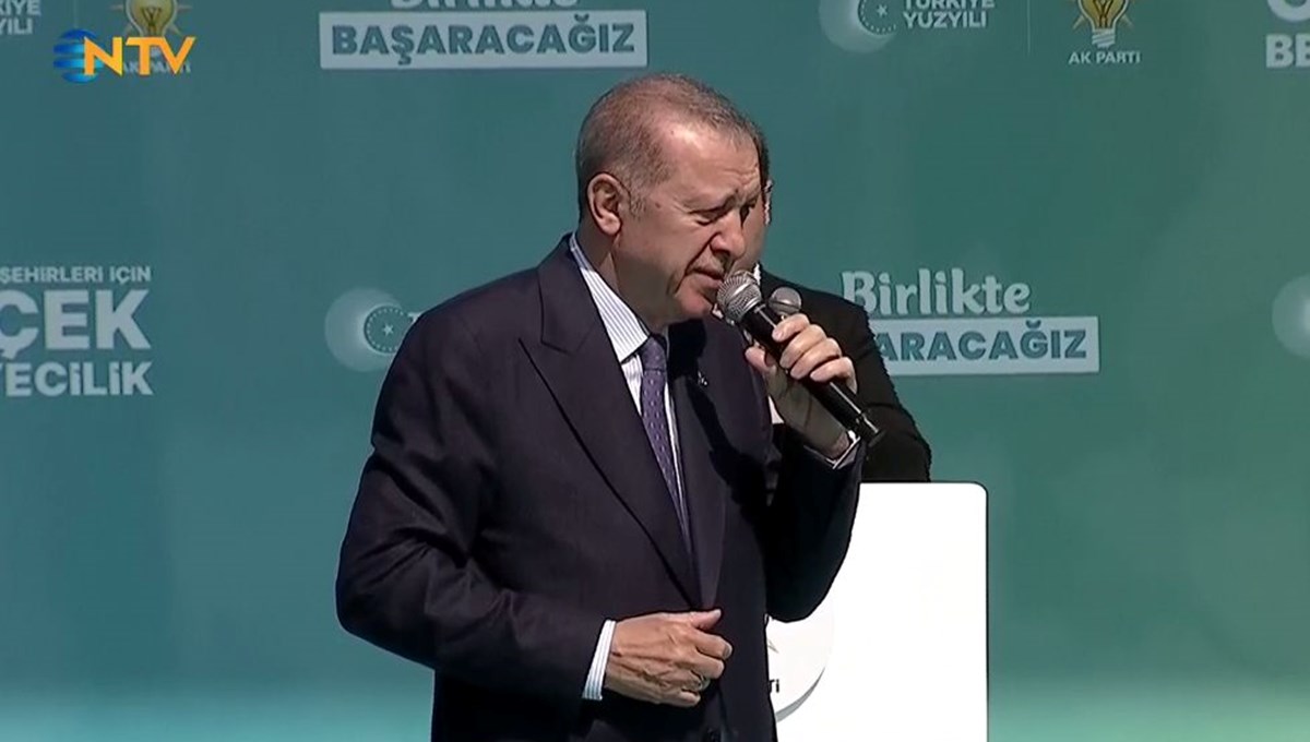 Cumhurbaşkanı Erdoğan: İzmir'in kayıp yıllarını telafi etmek istiyoruz
