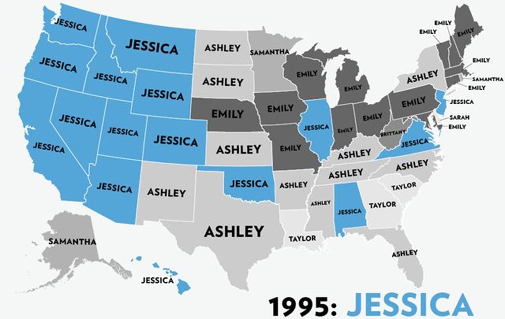 Имена американских девушек