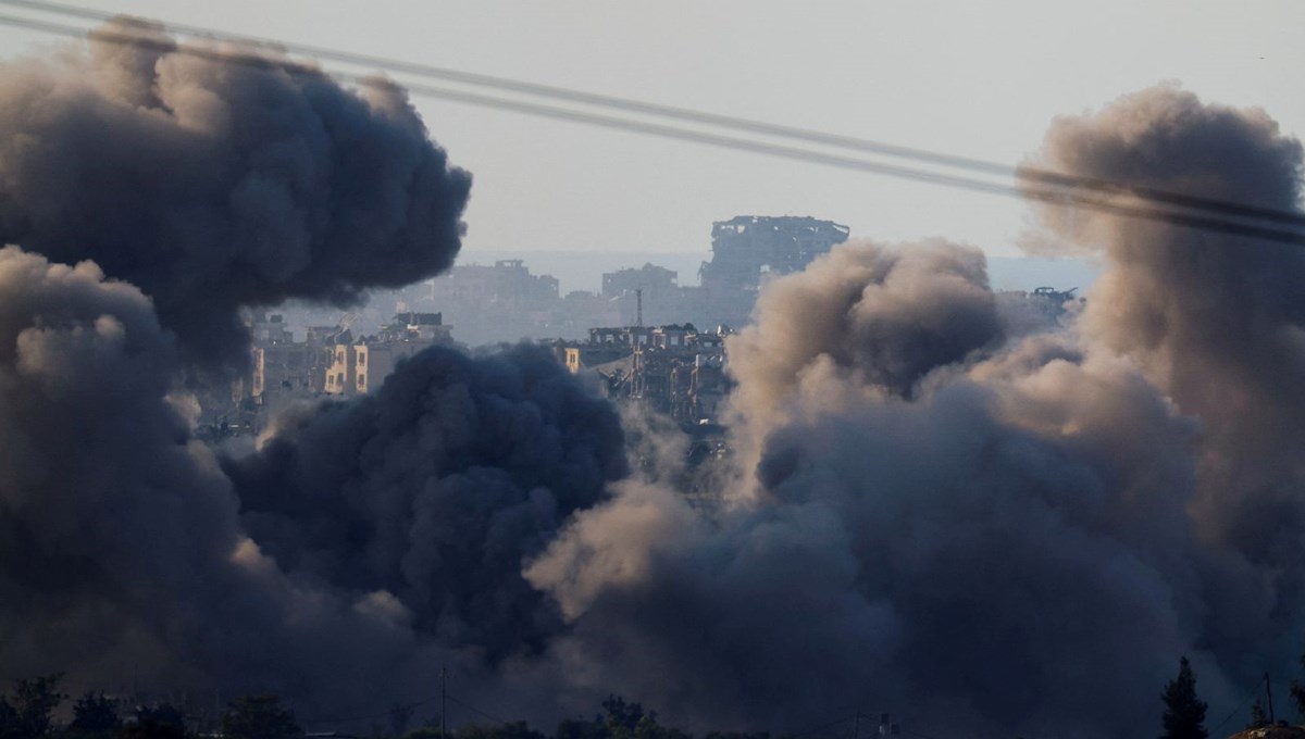 Gazze'de ateşkes başladı: Ateşkes öncesi bombardıman