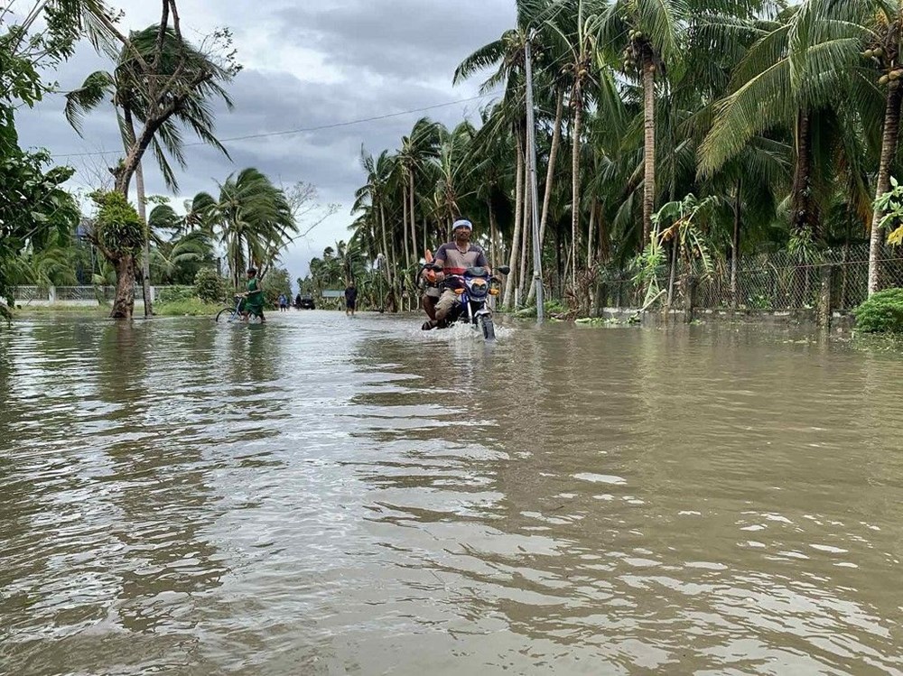 Molave Tayfunu nedeniyle Vietnam'da 1.3 milyon kişi tahliye ediliyor - 11