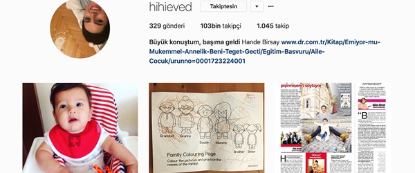 Annelik klişelerini yıkıp, 'Instagram fenomeni' oldu, şimdi de kitap yazdı (@hihieved'ten sonra Emiyor mu?)