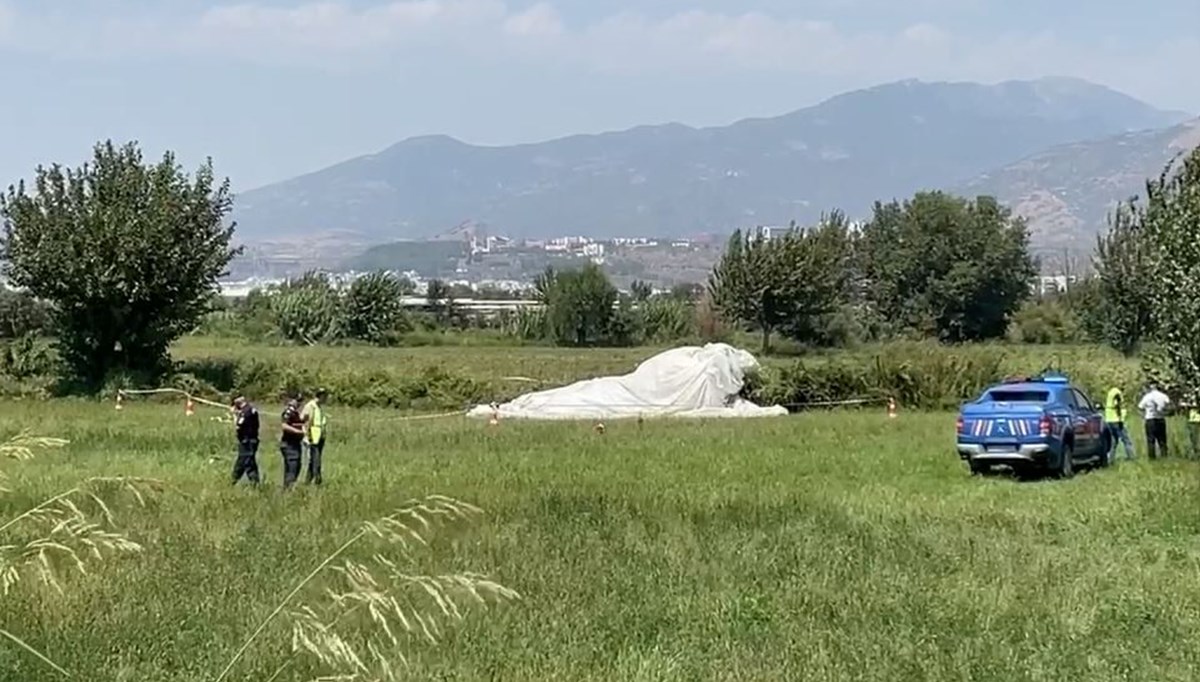 Aydın'da eğitim uçağı düştü: 2 kişi yaralandı