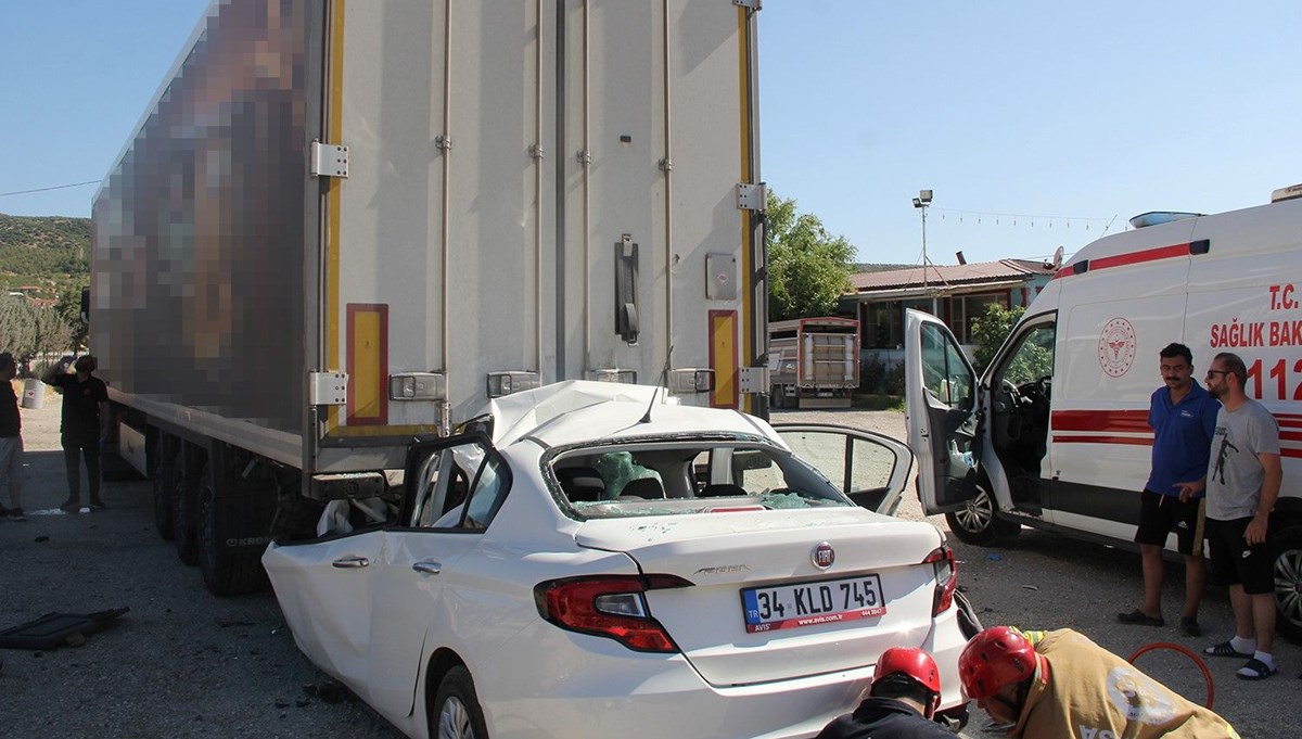 Manisa'da feci kaza