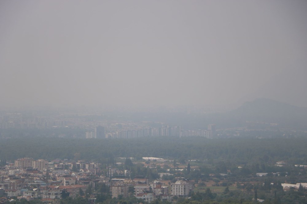 Antalya'yı nem bulutları kapladı - 1