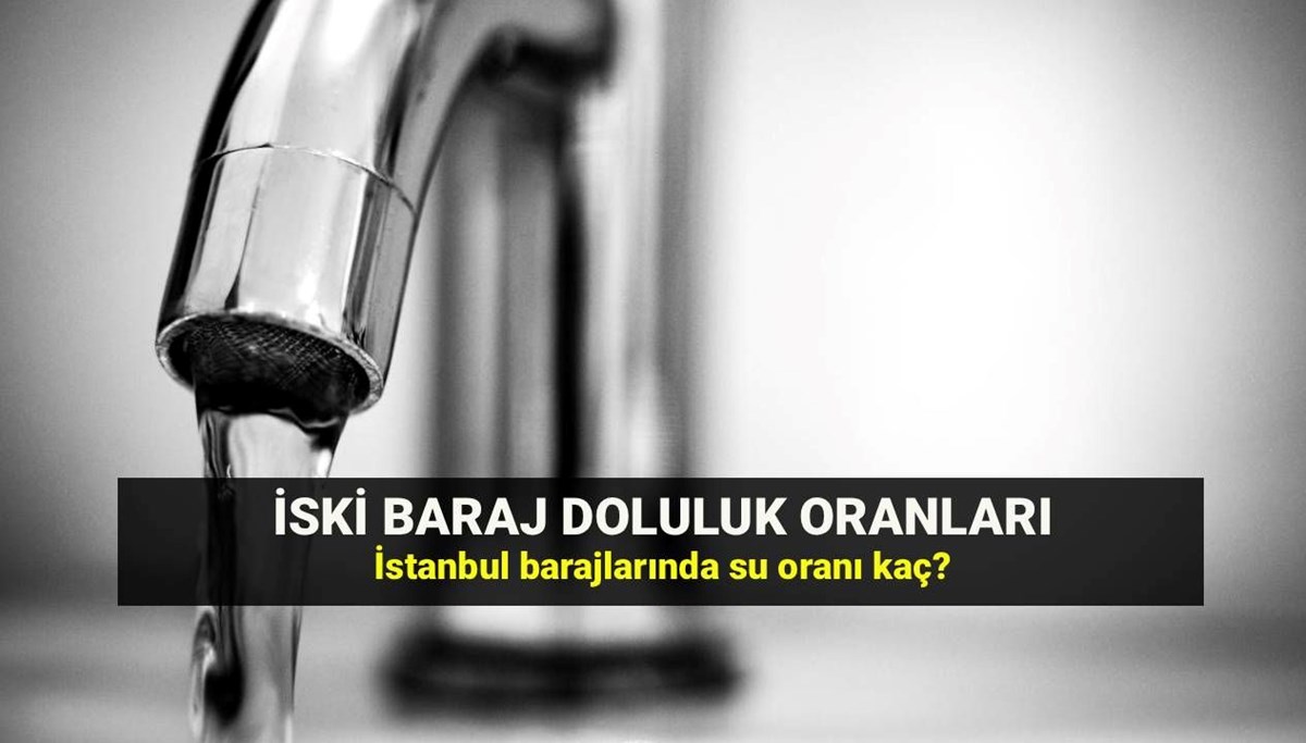 Barajlar alarm veriyor! İstanbul barajlarında son durum 5 ağustos: İSKİ baraj su seviyeleri