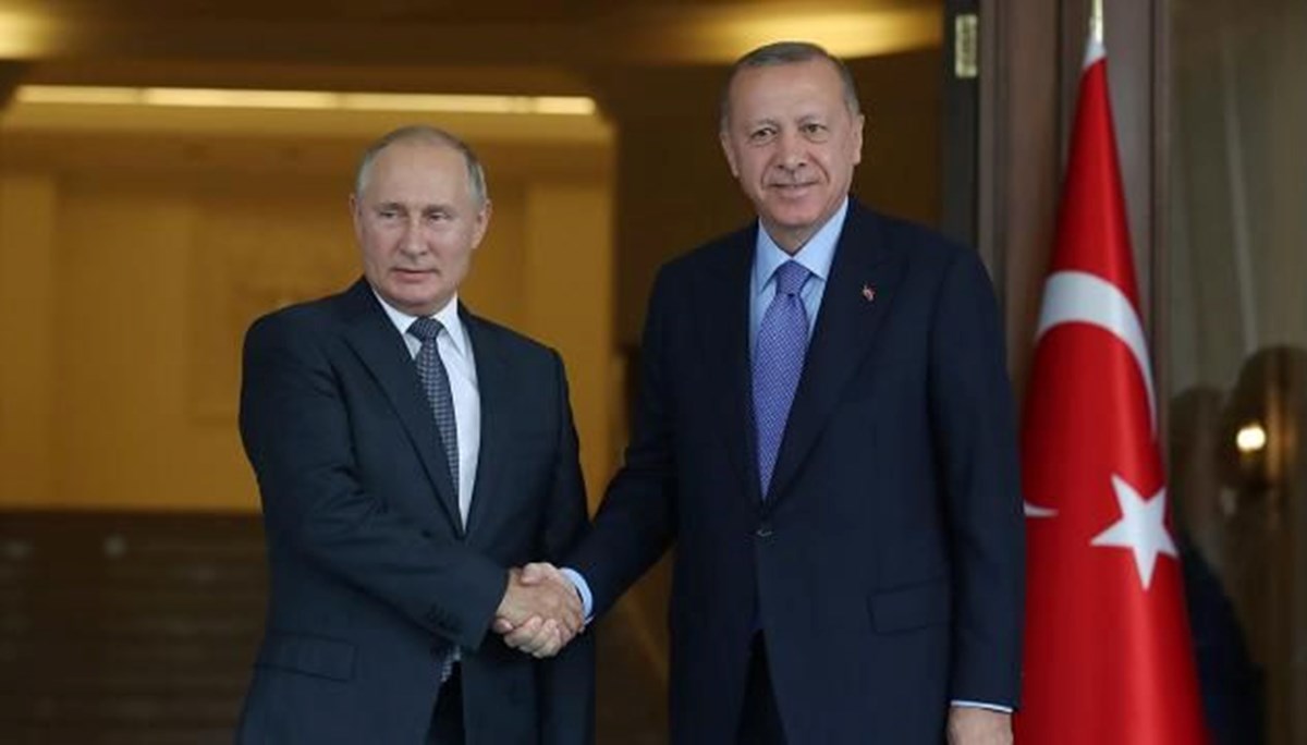 Cumhurbaşkanı Erdoğan, Rusya Devlet Başkanı Putin ile görüştü