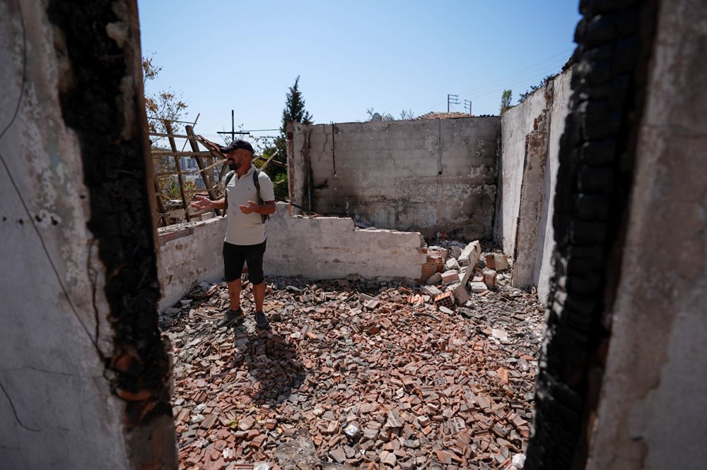 Aynı acıyı 3. kez yaşadı! Çorum'da 2 kez evi yandı, İzmir yangınında yine evsiz kaldı - 7