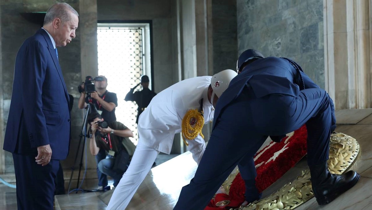 Cumhurbaşkanı Erdoğan, Anıtkabir