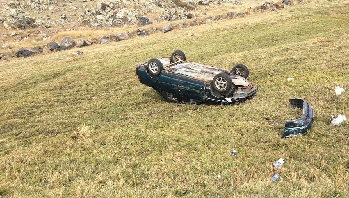 Kars'ta trafik kazası