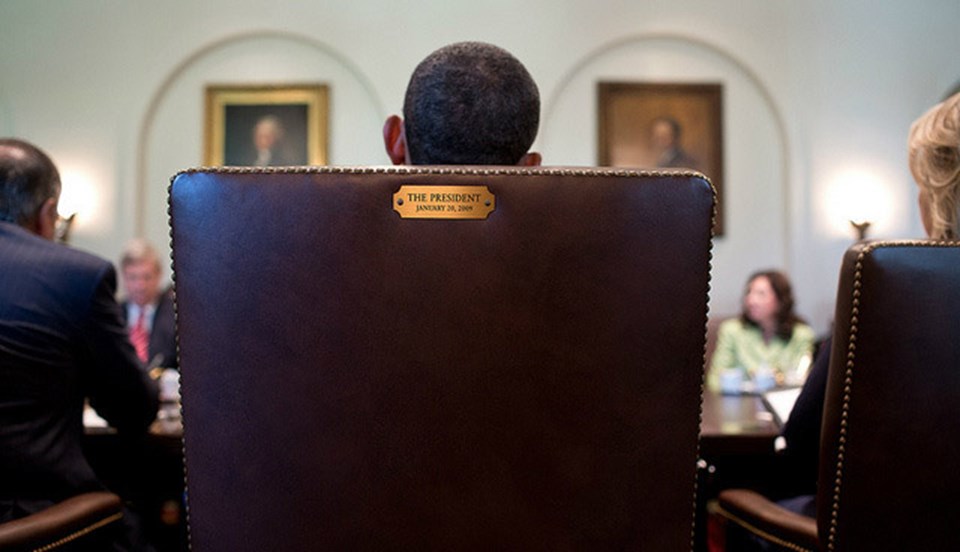 Obama yerine 'boş sandalye' - 1