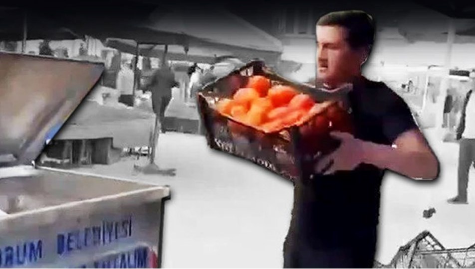 Çorum böyle ceza görmedi: 10 kasa domatese 17 milyonluk ceza