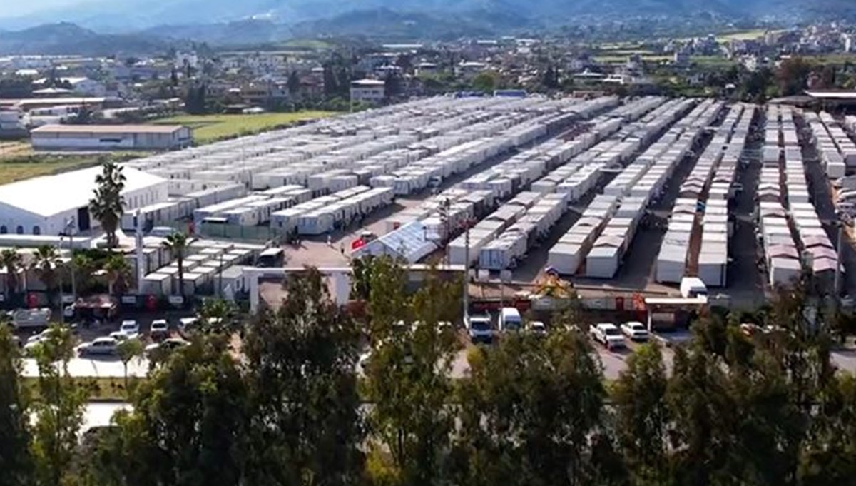 Hatay'da öğretmenler için 6 bin 343 konteyner kuruldu Hatay'da öğretmenler için 6 bin 343 konteyner kuruldu