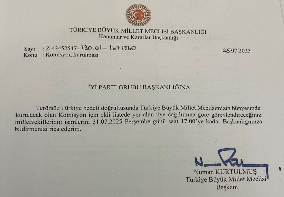 Dervişoğlu: İYİ Parti olarak komisyonda yer almayacağız - 1