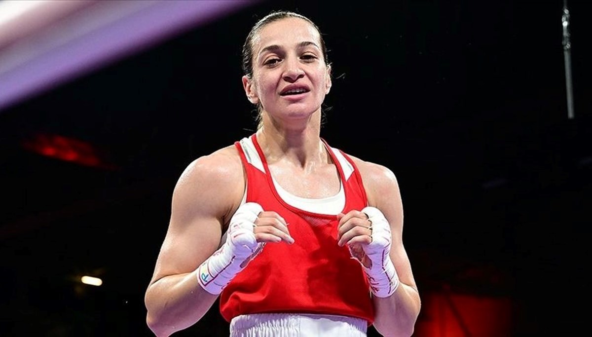 Milli boksör Buse Naz, Paris 2024'te altın madalyayı alacağına inanıyor Milli boksör Buse Naz, Paris 2024'te altın madalyayı alacağına inanıyor