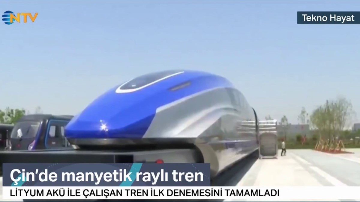 Cin De Manyetik Rayli Tren Tekno Hayat Ntv