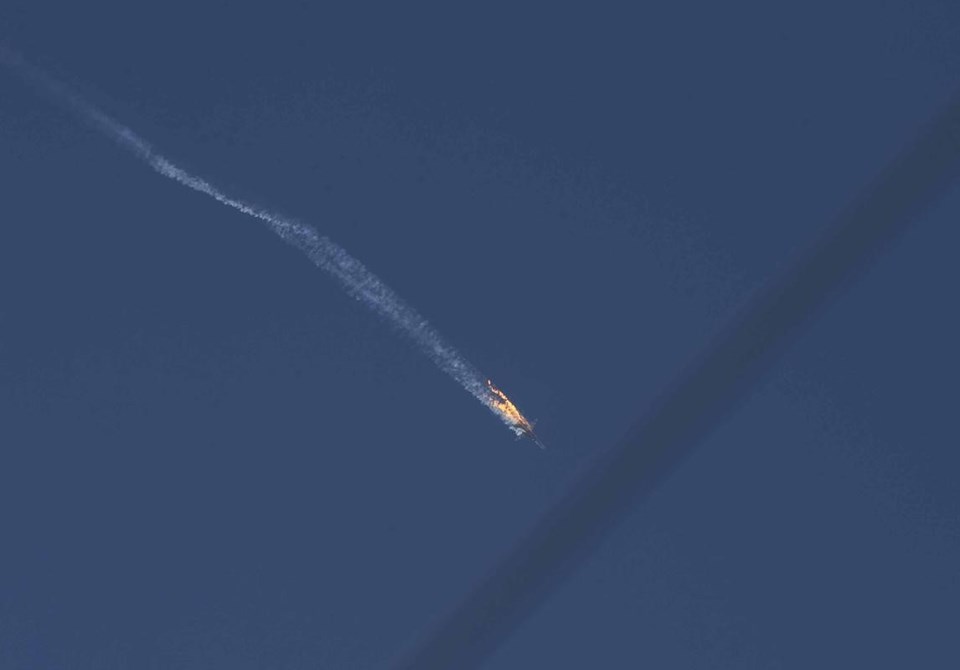 Rus savaş uçağı sınırı ihlal etti, Türk F-16'lar düşürdü - 4