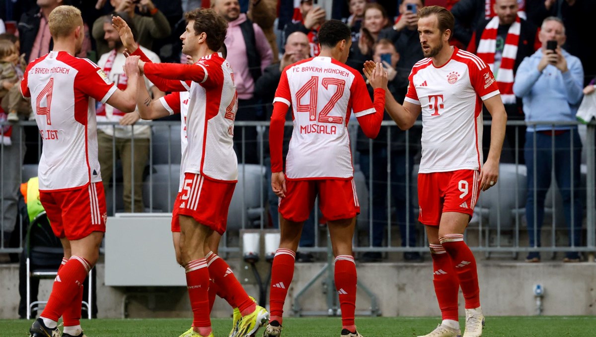 Bayern Münih'ten Mainz 05'e 8 gol