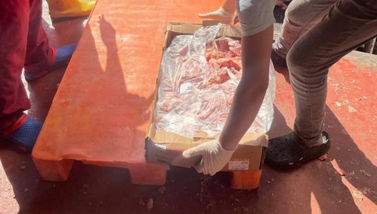 Antalya'da 17 ton bozuk tavuk ele geçirildi Antalya'da 17 ton bozuk tavuk ele geçirildi