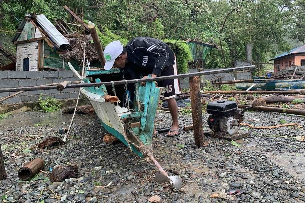 Molave Tayfunu nedeniyle Vietnam'da 1.3 milyon kişi tahliye ediliyor - 9