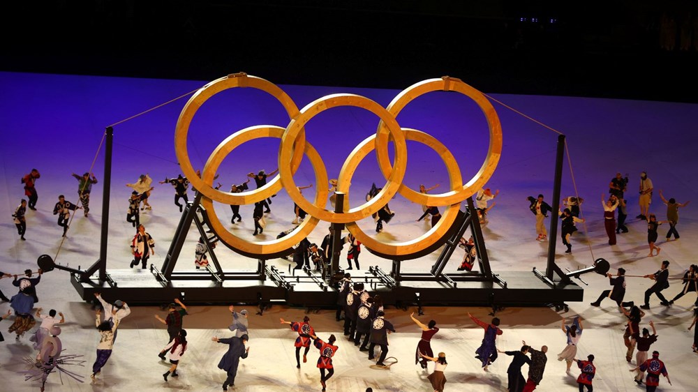 2020 Tokyo Olimpiyatları görkemli açılış töreniyle başladı - 32