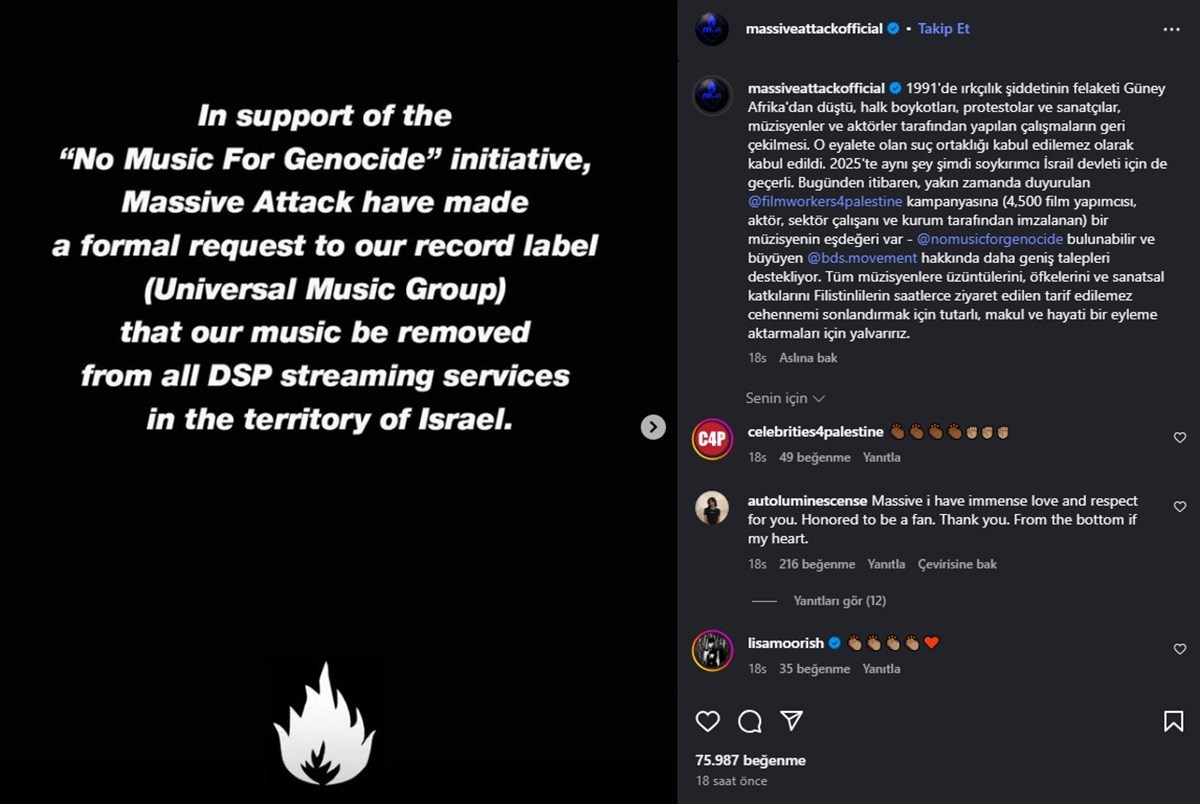 Massive Attack açıklaması