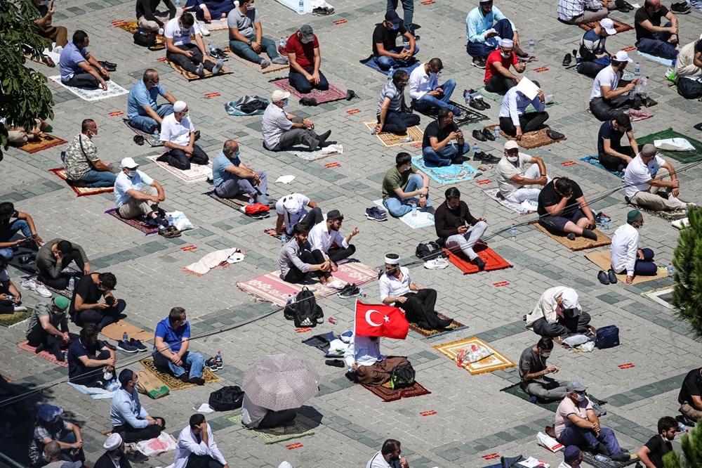 Ayasofya-i Kebir Camii Şerifi ibadete açıldı (Ayasofya'da 86 yıl sonra ilk namaz) - 29