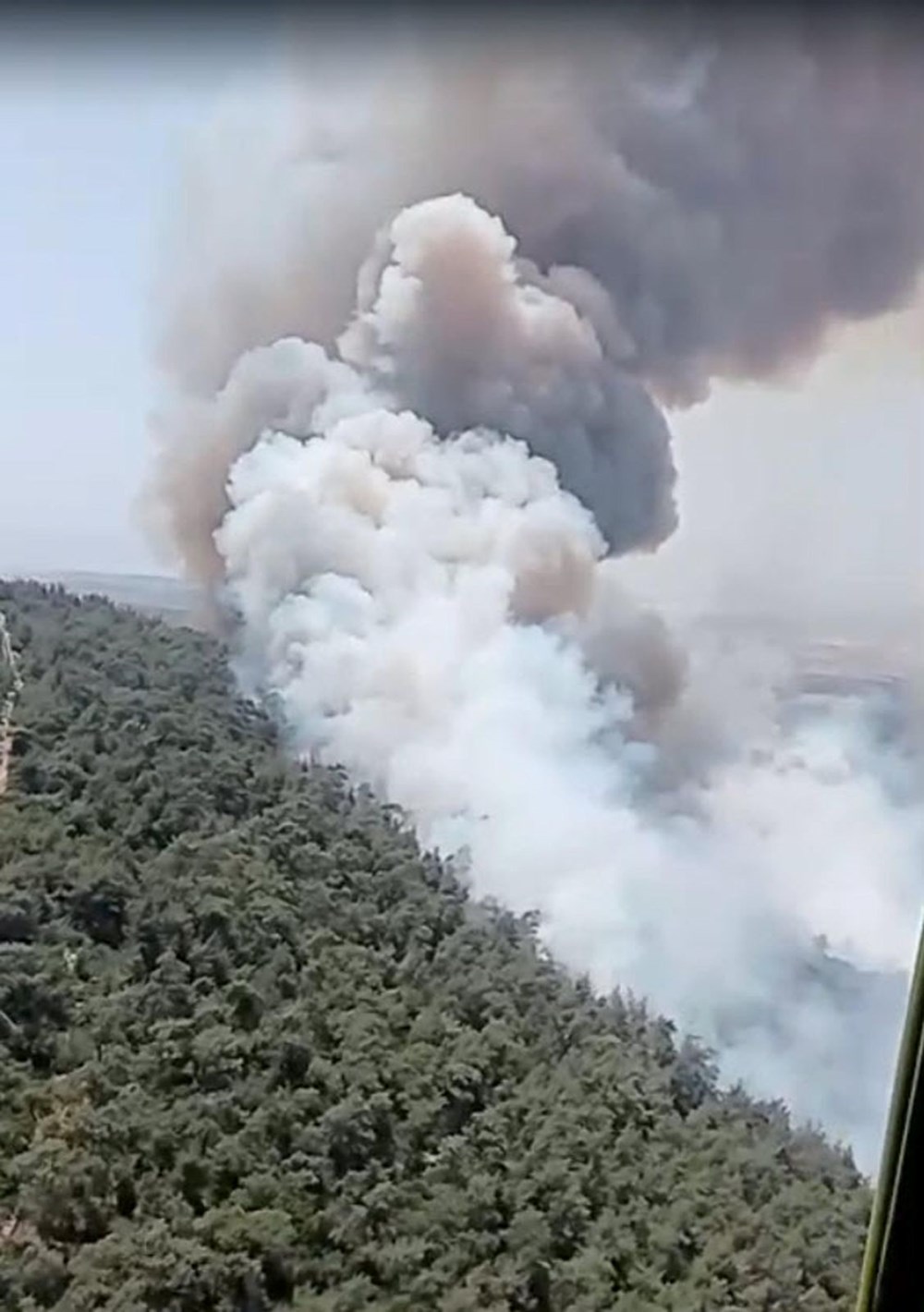 İzmir'de orman yangını: Müdahale sürüyor - 3