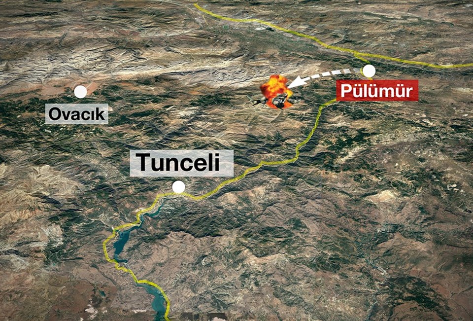 Tunceli'de helikopter düştü: 12 şehit - 4