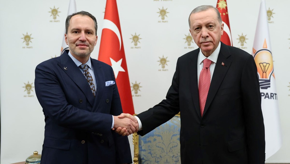 Cumhurbaşkanı Erdoğan, Fatih Erbakan ile görüştü Cumhurbaşkanı Erdoğan, Fatih Erbakan ile görüştü