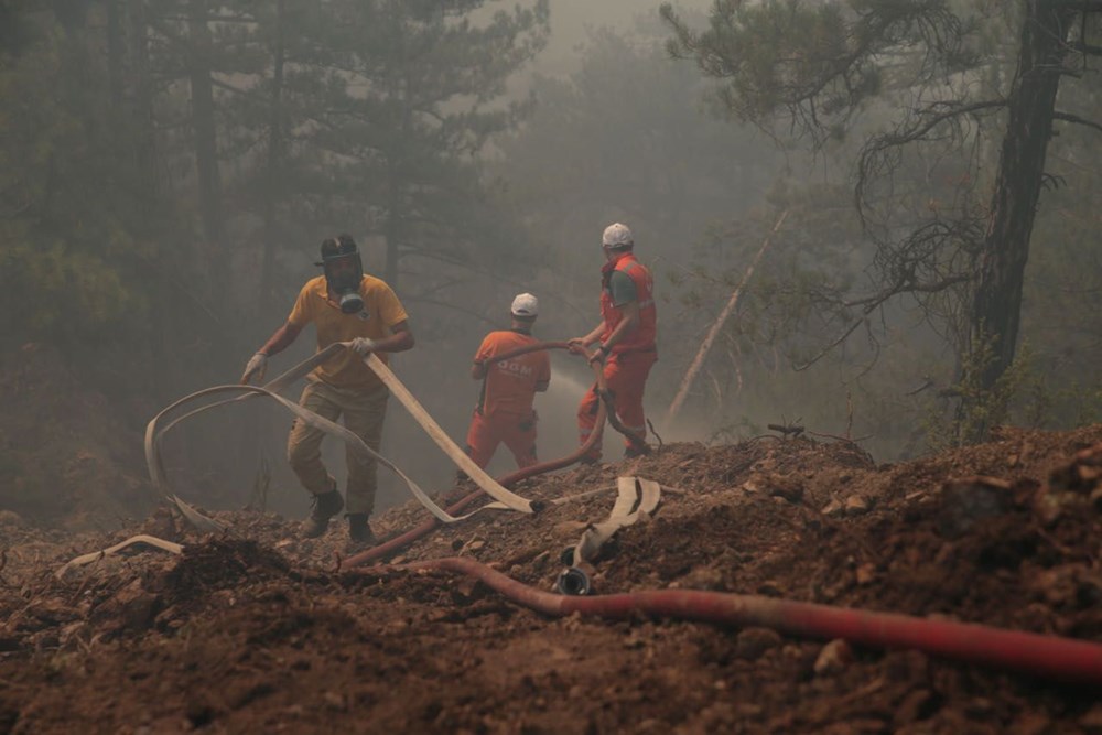 Bolu, Manisa ve İzmir'de orman yangını: Çanakkale'deki yangın kontrol altında - 39